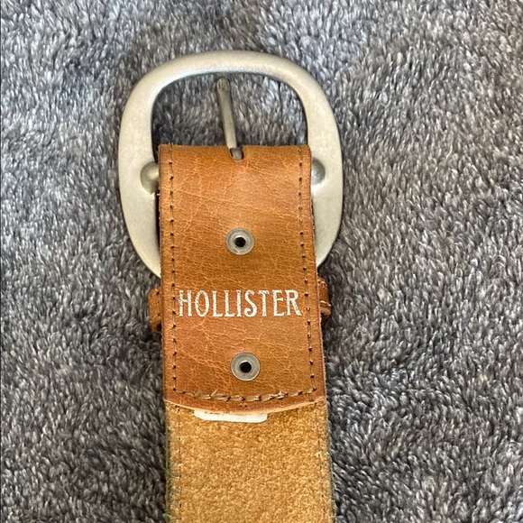 Hollister Tan Leather Belt